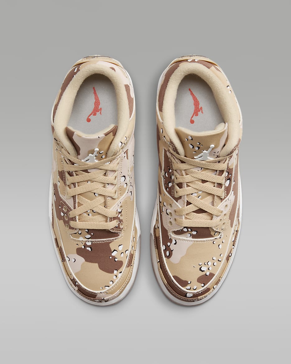 Air Jordan 3 Retro Tex Desert Camo Women s Shoes. Nike